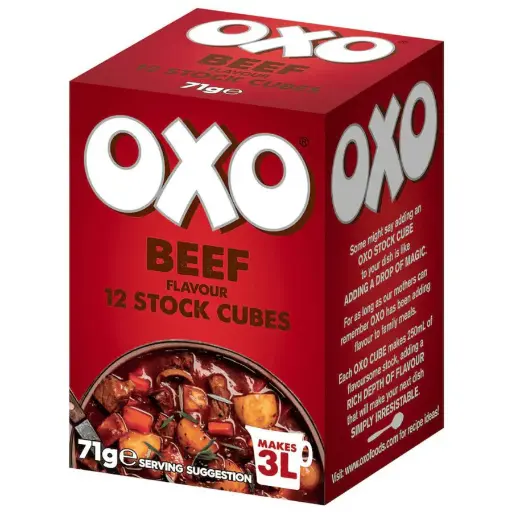Oxo Beef 12 Stocks Cubes 71g