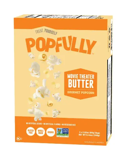 Popfully Movie Theater Butter Gourmet Popcorn 239g