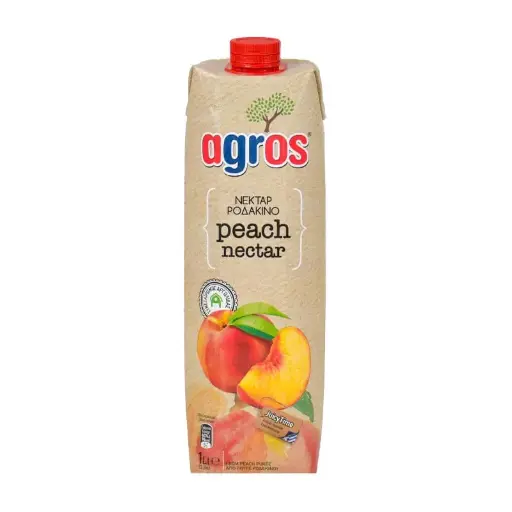 Agros Peach Nectar 1 L