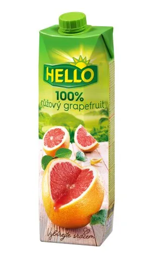 Hello Pink Grapefruit Juice 1L