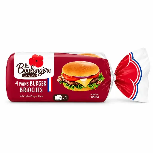 La Boulangere Brioche Burger Buns 200g
