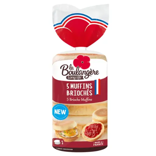 La Boulangere Brioche Muffin Nature 250g